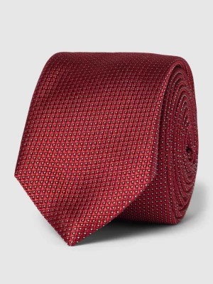 Zdjęcie produktu Krawat jedwabny ze wzorem na całej powierzchni model ‘Tie’ (6 cm) HUGO