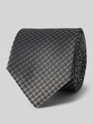 Zdjęcie produktu Krawat jedwabny ze wzorem na całej powierzchni Olymp