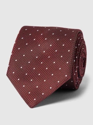 Zdjęcie produktu Krawat z dodatkiem jedwabiu model ‘Tie’ (7,5 cm) Boss