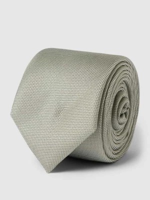 Zdjęcie produktu Krawat z fakturowanym wzorem Boss