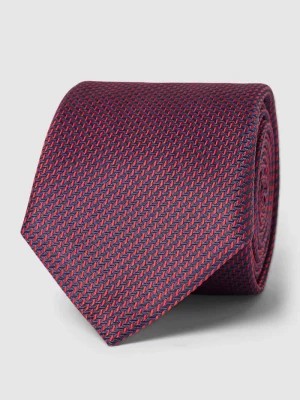 Zdjęcie produktu Krawat z jedwabiu z drobnym wzorem model ‘Tie’ Boss