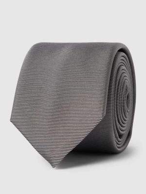 Zdjęcie produktu Krawat z jedwabiu z wzorem w paski HUGO