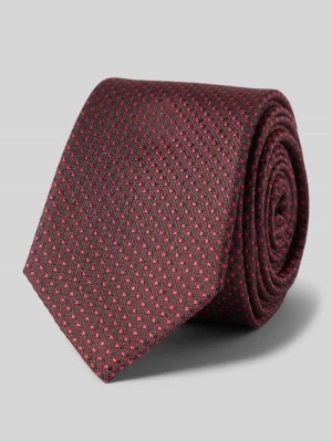 Zdjęcie produktu Krawat z jedwabiu ze wzorem na całej powierzchni (5 cm) OLYMP Level Five