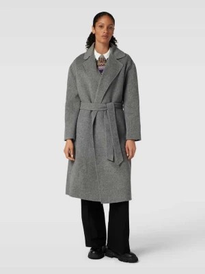 Zdjęcie produktu Krótki płaszcz z mieszanki wełny z domieszką kaszmiru z wiązanym paskiem Polo Ralph Lauren