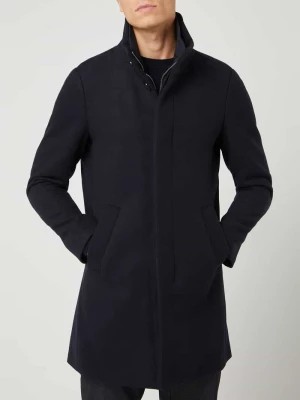 Zdjęcie produktu Krótki płaszcz z wyjmowaną plisą w kontrastowym kolorze model ‘Harvey’ Matinique