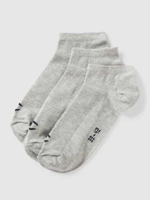 Zdjęcie produktu Krótkie skarpety z detalem z logo w zestawie 3 szt. model ‘Sneaker Sock’ Champion