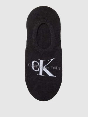 Zdjęcie produktu Krótkie skarpety z wytłoczonym logo Calvin Klein Jeans