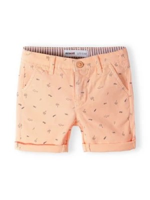 Zdjęcie produktu Krótkie spodnie pomarańczowe na lato dla niemowlaka Minoti