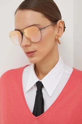 Zdjęcie produktu Kurt Geiger London okulary przeciwsłoneczne damskie kolor złoty