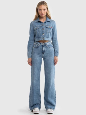 Zdjęcie produktu Kurtka damska jeansowa o krótkim fasonie z linii Authentic niebieska Josea 206 BIG STAR
