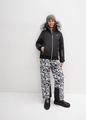 Zdjęcie produktu Kurtka dziewczęca narciarska, nieprzemakalna i wiatroszczelna bonprix
