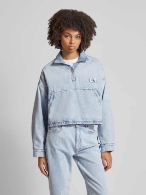 Zdjęcie produktu Kurtka jeansowa z naszywką z logo Calvin Klein Jeans