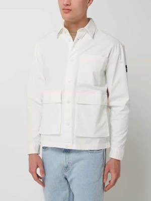 Zdjęcie produktu Kurtka koszulowa o kroju regular fit z diagonalu CK Calvin Klein
