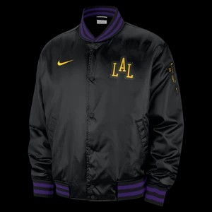 Zdjęcie produktu Kurtka męska Nike NBA Los Angeles Lakers City Edition 2023/24 - Czerń