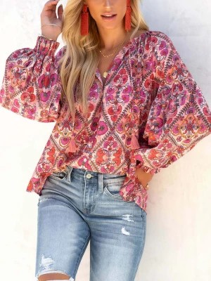 Zdjęcie produktu LA Angels Bluzka w kolorze różowym rozmiar: XL