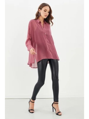 Zdjęcie produktu LA Angels Koszula w kolorze szaroróżowym rozmiar: M