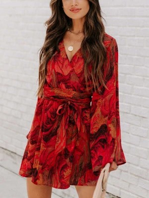 Zdjęcie produktu LA Angels Sukienka w kolorze czerwonym rozmiar: S