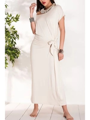 Zdjęcie produktu LA Angels Sukienka w kolorze kremowym rozmiar: L