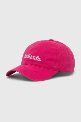Zdjęcie produktu La Mania czapka z daszkiem bawełniana CZAPKA ESSENTIAL CUP kolor różowy z aplikacją CZAPKAESSENTIALCUP