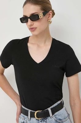 Zdjęcie produktu La Mania t-shirt damski kolor czarny