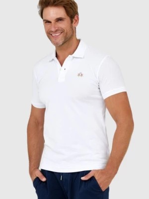 Zdjęcie produktu LA MARTINA Biała koszulka polo z małym logo
