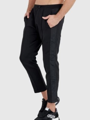 Zdjęcie produktu LA MARTINA Czarne spodnie dresowe z lampasami