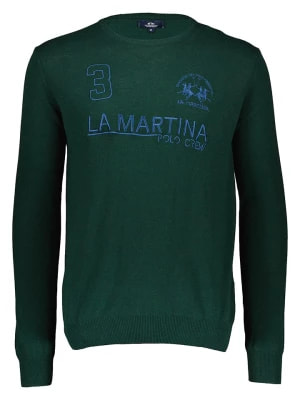 Zdjęcie produktu La Martina Sweter w kolorze zielonym rozmiar: L