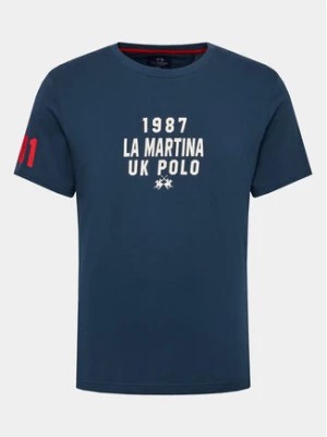 Zdjęcie produktu La Martina T-Shirt WMR304 JS206 Granatowy Regular Fit