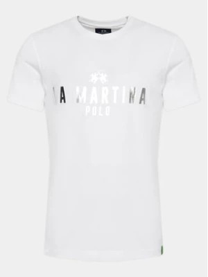 Zdjęcie produktu La Martina T-Shirt YMR322 JS206 Biały Regular Fit