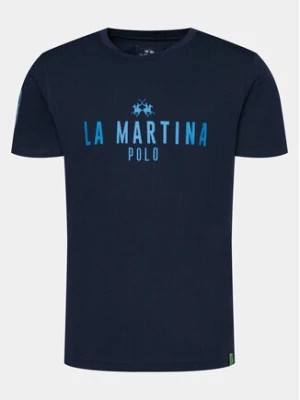 Zdjęcie produktu La Martina T-Shirt YMR322 JS206 Granatowy Regular Fit