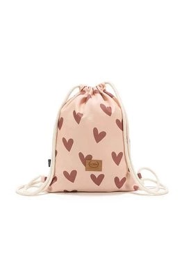Zdjęcie produktu La Millou plecak dziecięcy HEARTBEAT PINK kolor różowy duży wzorzysty