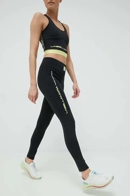 Zdjęcie produktu LaBellaMafia legginsy treningowe Disturbia damskie kolor czarny z nadrukiem
