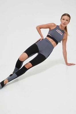 Zdjęcie produktu LaBellaMafia legginsy treningowe Unbroken kolor czarny wzorzyste