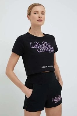 Zdjęcie produktu LaBellaMafia t-shirt bawełniany kolor czarny