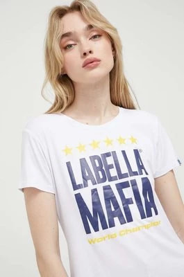 Zdjęcie produktu LaBellaMafia t-shirt damski kolor biały