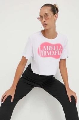 Zdjęcie produktu LaBellaMafia t-shirt damski kolor biały