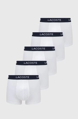 Zdjęcie produktu Lacoste bokserki (5-pack) 5H5203 męskie kolor biały