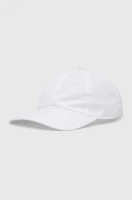 Zdjęcie produktu Lacoste czapka kolor biały gładka
