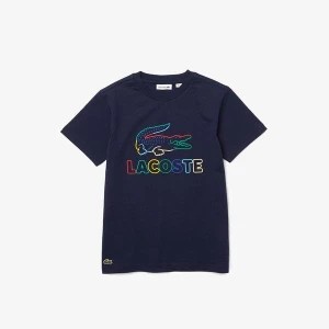 Zdjęcie produktu Lacoste Dziecięca koszulka z bawełny z okrągłym dekoltem