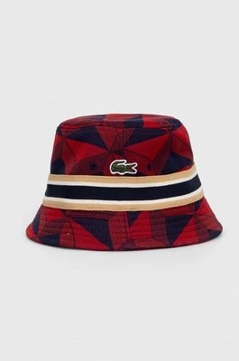 Zdjęcie produktu Lacoste kapelusz kolor czerwony