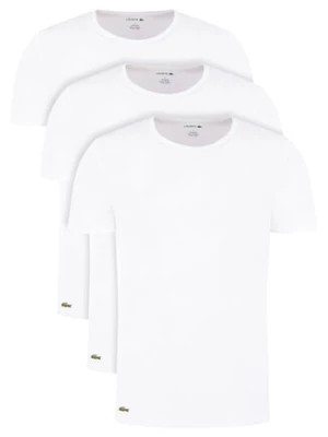 Zdjęcie produktu Lacoste Komplet 3 t-shirtów TH3451 Biały Regular Fit