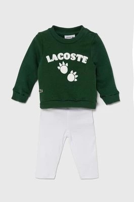 Zdjęcie produktu Lacoste komplet bawełniany niemowlęcy kolor zielony