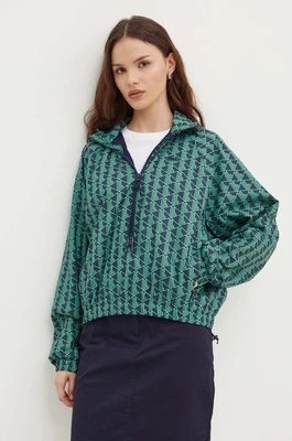 Zdjęcie produktu Lacoste kurtka damska kolor zielony przejściowa