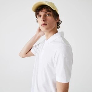 Zdjęcie produktu Lacoste L!VE Męska koszulka polo Standard Fit we wzór monogramowy