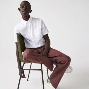 Zdjęcie produktu Lacoste Męska koszula Regular Fit z popeliny z piki bawełnianej