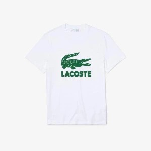 Zdjęcie produktu Lacoste Męski Bawełniany T-Shirt Z Nadrukowanym Logo