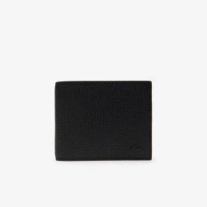 Zdjęcie produktu Lacoste męski portfel Chantaco na 8 kart ze skóry o fakturze piki