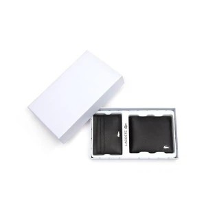 Zdjęcie produktu Lacoste Męski zestaw skórzany portfel i etui na karty Fitzgerald