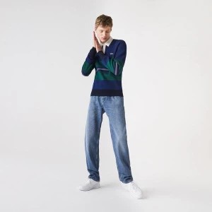 Zdjęcie produktu Lacoste Męskie jeansy z pięcioma kieszeniami o luźnym kroju z jeansu bawełnianego