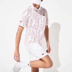 Zdjęcie produktu Lacoste Męskie Sportowe Szorty Z Elastycznego Oddychającego Materiału X Novak Djokovic
